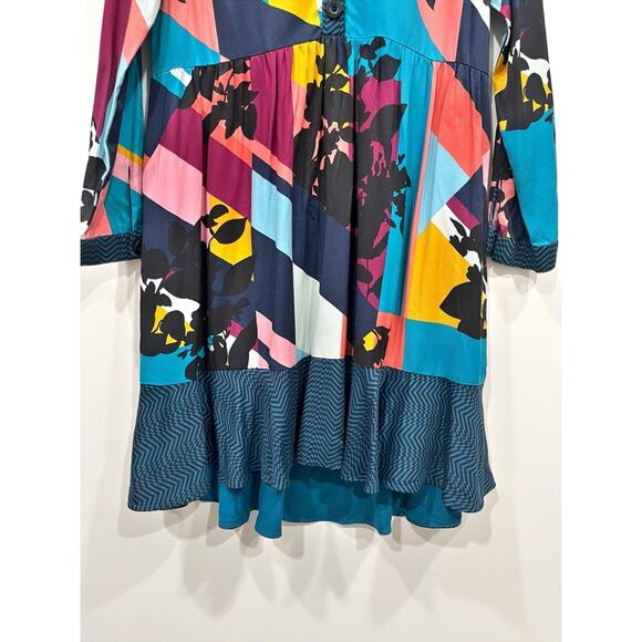 Anthropologie Maeve Gillian Abstract Dress - Picture 5 of 12